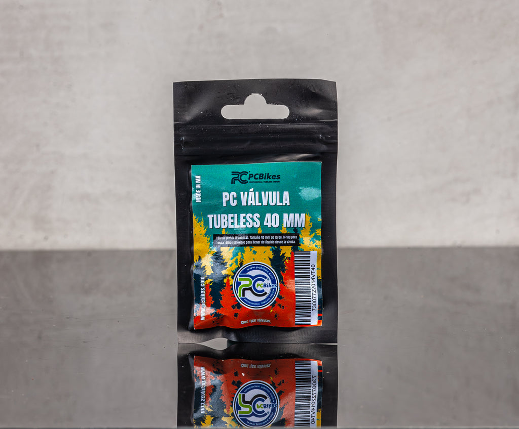 PC Tubeless Valves / Válvulas Francesas para Tubeless