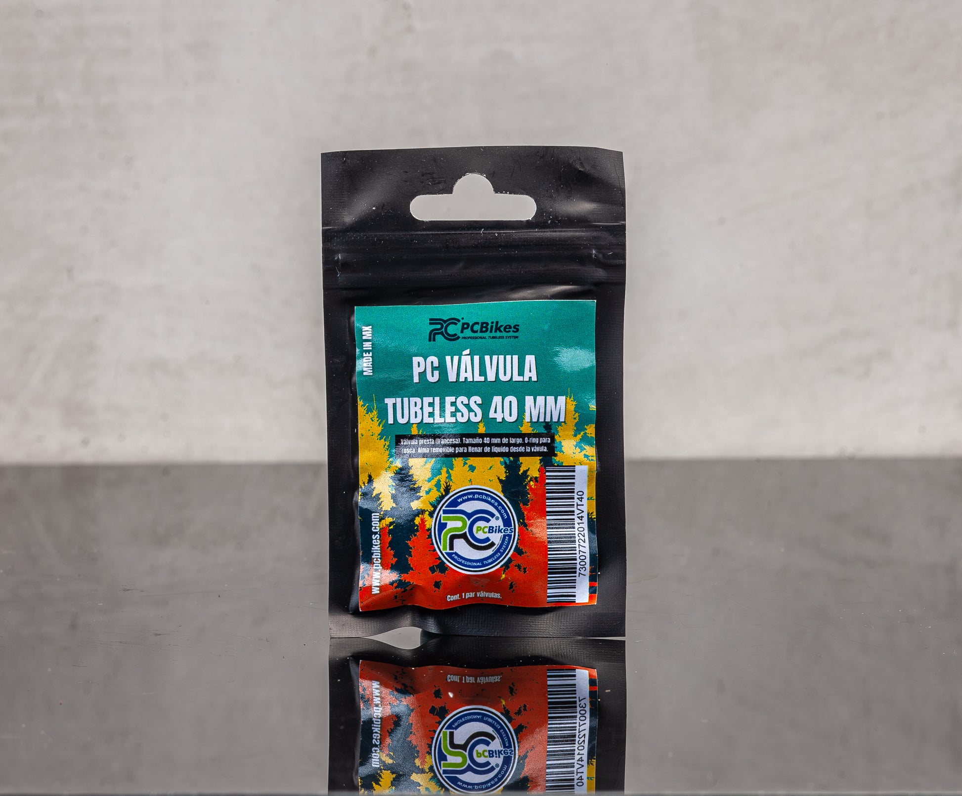 PC Tubeless Valves / Válvulas Francesas para Tubeless
