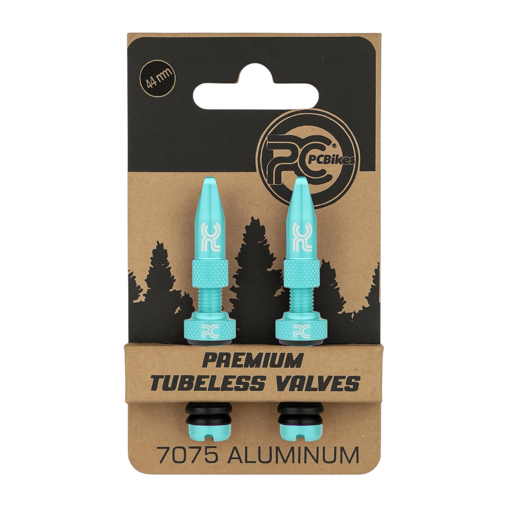 PC Alum Tubeless Valves 44 mm / Válvulas Francesa de Aluminio para Tubeless 44 mm