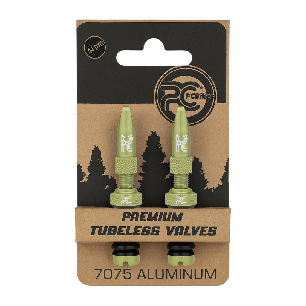 PC Alum Tubeless Valves 44 mm / Válvulas Francesa de Aluminio para Tubeless 44 mm